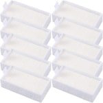 10 stuks HEPA vervangingsfilter voor robotstofzuiger - V3 V5 V5s compatibel - Hoge Kwaliteit - Stofzuigeraccessoires