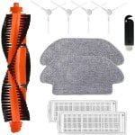 10 stuks robotstofzuigeraccessoires, stofzuigerborstel, vervangende accessoireset voor robotstofzuigers, compatibel met Geschikt voor Xiaomi-robot (10 stuks)