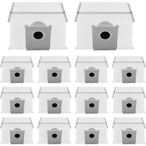 (14 Stuks) X8 Pro Omni Vervangende Stofzakken Compatibel Met ECOVACS DEEBOT X8 PRO OMNI/ T80 Omni/ T30C Omni/ X9 Pro Omni/ T50 MAX PRO Omni/ T50 PRO Omni Robotstofzuiger, Stofzakken, Stofzuigerzak
