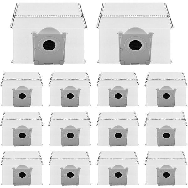 (14 Stuks) X8 Pro Omni Vervangende Stofzakken Compatibel Met ECOVACS DEEBOT X8 PRO OMNI/ T80 Omni/ T30C Omni/ X9 Pro Omni/ T50 MAX PRO Omni/ T50 PRO Omni Robotstofzuiger, Stofzakken, Stofzuigerzak