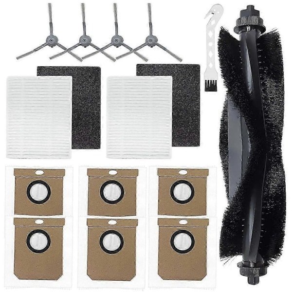 14-delige accessoireset voor Eufy L60/L50 robotstofzuigers, inclusief 1 rolborstel, 2 HEPA-filters, 4 zijborstels, 6 stofzakken en 1 borstel