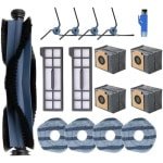 16-delige stofzuigeraccessoireset geschikt voor Eufy X10 Pro Omni robotstofzuiger