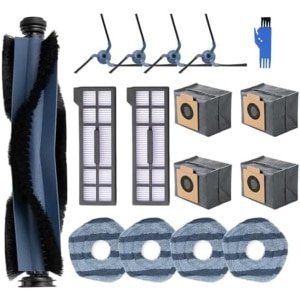 16-delige stofzuigeraccessoireset geschikt voor Eufy X10 Pro Omni robotstofzuiger