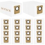 16 stofzakken - geschikt voor Dreame S10/S20/X10/X20/L10/M40 robotstofzuigers