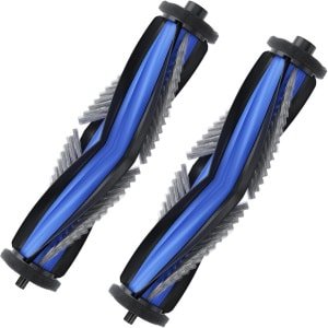 2-Pack Vervangende Onderdelen Hoofdborstel Geschikt voor Ecovacs T80 Robotstofzuiger, Anti-klit Rolborstel, Multifunctionele Rubberen Borstel Accessoires