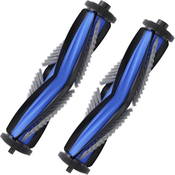 2-Pack Vervangende Onderdelen Hoofdborstel Geschikt voor Ecovacs T80 Robotstofzuiger, Anti-klit Rolborstel, Multifunctionele Rubberen Borstel Accessoires