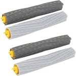 2 paar - SWGOTA Accessoires voor robotstofzuigers - Hoofdborstel voor iRobot Roomba 800- en 900-serie - Vervangende borstel voor modellen 860, 870, 880, 980 - Reinigingsborstel - Reinigingsaccessoires - Diverse kleuren