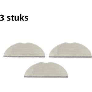 3-pack - Vervangende doek voor Roborock Q8 Max+/Q5 Pro robotstofzuigers - Abrikoos