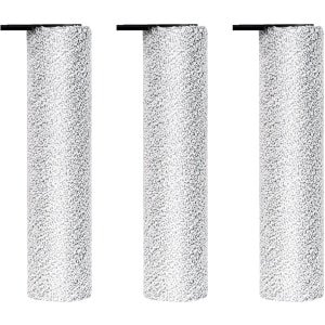 3 stuks Rolborstel - geschikt voor UWANT D100 - D100 PRO - V8 - V10 - V20 - D5 - D5 PRO - A60 - A100 - voor robotstofzuiger - 26.1*6*8.3cm - grijs
