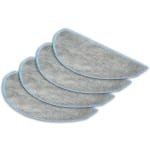 (4 PCS) Q052020 Q0120 Y0140 Vervangende Dweilpads geschikt voor iRobot Roomba Vacuum 2 Essential Robot Combo Robotstofzuiger en Dweil Y0140 Y0110 Q011 Q0120 Dweildoeken Accessoireset