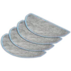 (4 PCS) Q052020 Q0120 Y0140 Vervangende Dweilpads geschikt voor iRobot Roomba Vacuum 2 Essential Robot Combo Robotstofzuiger en Dweil Y0140 Y0110 Q011 Q0120 Dweildoeken Accessoireset