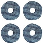 4 stuks herbruikbare moppads, geschikt voor Eufy omni C20 robotstofzuigers - Vervangende wasbare dweil - Moppads - Accessoires voor robotstofzuigers