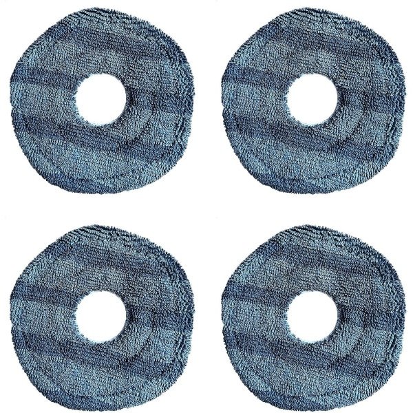 4 stuks herbruikbare moppads, geschikt voor Eufy omni C20 robotstofzuigers - Vervangende wasbare dweil - Moppads - Accessoires voor robotstofzuigers
