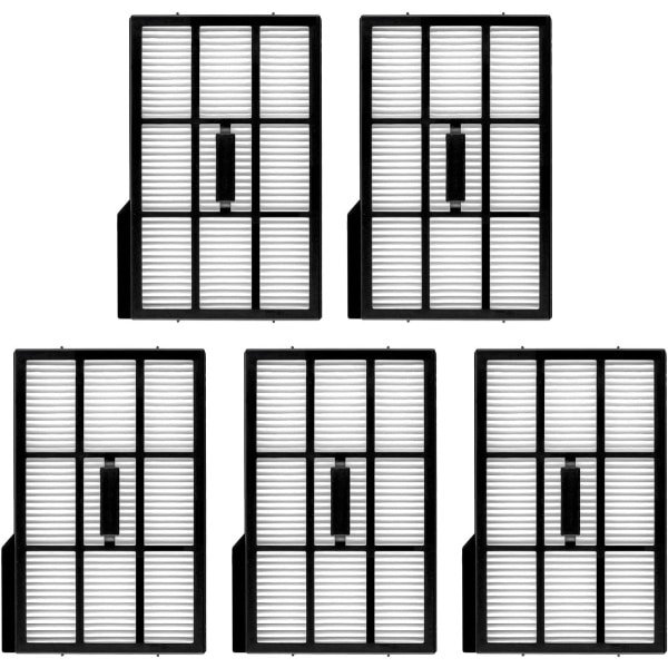 5-pack Vervangende HEPA-filters geschikt voor Eufy Omni E28/Omni E25 robotstofzuiger - Stofzuiger onderdeel - stofzuigerfilters - Stofzuigeraccessoires