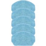 5-stuks stofzuiger dweilpads - Nat gebruik dweilpads - Vloerreiniging - Wasbaar en herbruikbaar - Geschikt voor MAMNV ZCWA Robotstofzuiger Accessoires - Stofzuigeraccessoires - Reiniging - Poetslappen - Accessoires - Blauw