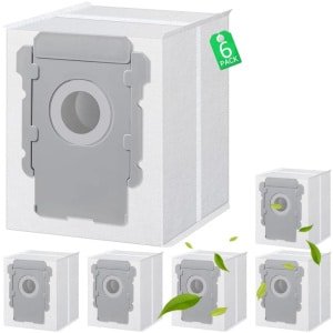 6 Stuks Stofzuigerzakken geschikt voor iRobot Roomba i3 i4 i5 i6 i7 i8 E5 E6 S9 S9+ Robotstofzuiger - Stofzuigerzakken