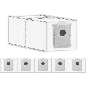 (6 Stuks) X8 Pro Omni Vervangende Stofzakken Compatibel Met ECOVACS DEEBOT X8 PRO OMNI/ T80 Omni/ T30C Omni/ X9 Pro Omni/ T50 MAX PRO Omni/ T50 PRO Omni Robotstofzuiger, Stofzakken, Stofzuigerzak