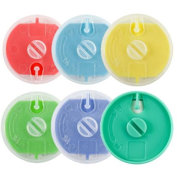 6 stuks Vervangingscartridges voor geurneutralisatoren - Accessoires voor luchtreinigers en robotstofzuigers - Geschikt voor Shark AZ3002, AZ3000, HZ3000, HZ3002, IZ862H, IZ562H, ZD550