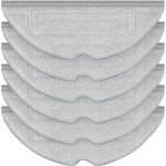 6 stuks wisserdoeken geschikt voor Roborock S8/S8+/S7/S7+/S7 MaxV/S7 MaxV Ultra / S7 Pro Ultra/T7 / T7 Plus robotstofzuiger - Losse vloermoppen - vervangende wisdoeken mop - microvezel zachte schoonmaakdoek - reserveonderdelen