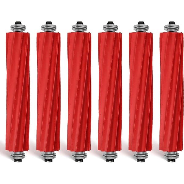 Allecto plus - 6 stuks hoofdborstels voor robotstofzuiger, geschikt voor Roborock S7 / S7 Plus / S7 MaxV, Q7 / Q7 Max, accessoires