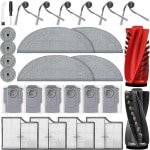 Allecto plus - Accessoires set voor robotstofzuiger | 28 stuks | Hoofdborstels | Stofzakken | Dweilpads | HEPA-filters | Zijborstels | Reinigingsaccessoires