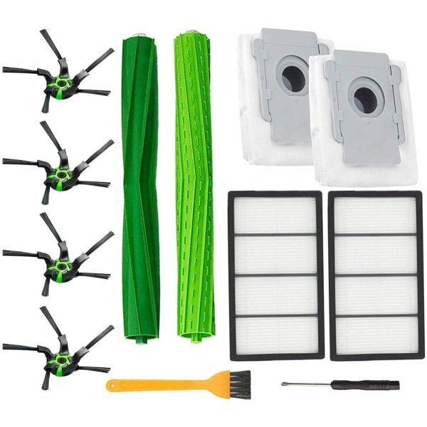 Geschikt voor 11 stuks accessoires Geschikt voor iRobot Roomba S9 S9+/Plus s-serie robotstofzuiger