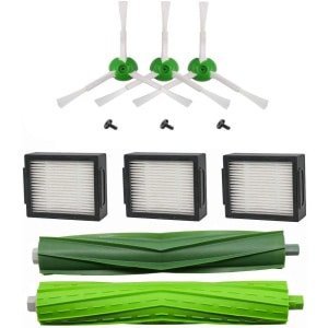 Gigicial Accessoires voor robotstofzuigers - Vervangaccessoires voor robotstofzuigers - Hoge kwaliteit, duurzaam, superieure prestaties - 10-pack - Universeel & milieuvriendelijk