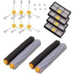 Gigicial Vervangende onderdelen voor robotstofzuigers - Accessoires voor robotstofzuigers - Compatibel met de 800- en 900-serie - 14+6 stuks - Universeel, verkrijgbaar in meerdere kleuren
