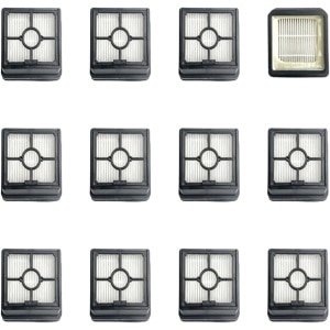 HEPA filter - 12 stuks - geschikt voor Midea Eureka X8 - X9 - FC9 - FC9-Flash - FC9 PRO Smart Robotstofzuiger - 75*90*30 mm - Accessoires