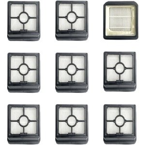 HEPA filter - 9 stuks - geschikt voor Midea Eureka X8 - X9 - FC9 - FC9-Flash - FC9 PRO Smart Robotstofzuiger - 75*90*30 mm - Accessoires