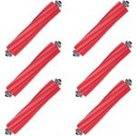 Hoofdborstelaccessoire voor Roborock S8/S8+/S8 Pro Ultra/Q5 Pro/Q5 Pro+/Q8 Max/Q8 Max+ robotstofzuiger - rubberen DuoRoller borstel - 6stuk