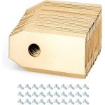 Intirilife 30x vervangingsmessen voor robotgrasmaaiers in TITAN - pak van 30 messen met roestvrijstalen schroeven voor robotgrasmaaiers compatibel met 105, 310, 315, 320/420/430x, R40I