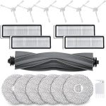 Mmgoqqt 18Pcs - Reserveonderdelen - Robotstofzuiger - Accessoireset - Zwart -L10 - Efficiënt Reinigen