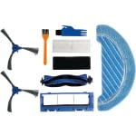 PARTS4® Robotstofzuiger vervangingsset geschikt voor Cecotec Conga 1090 serie | 9-delige set met middenborstel, zijborstel (2 x), HEPA filter, schuimfilter, borstel, borstelbescherming & kam