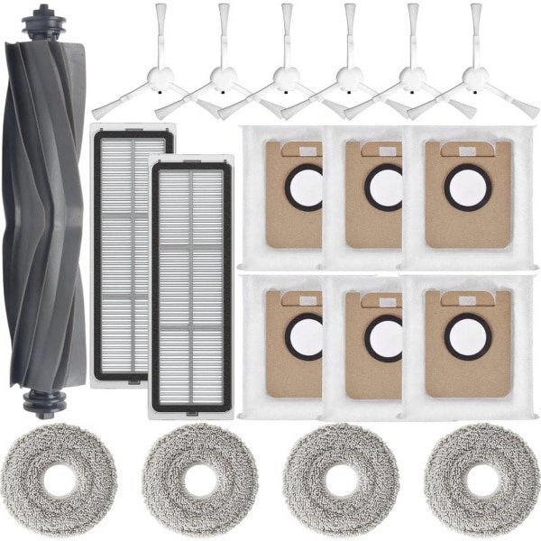 Reserveonderdelenset Geschikt voor Dreame S10 X10pro S20Plus L10s Ultra/L10 Ultra/L10 Prime robotstofzuiger