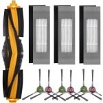Rolborstels - hoofdborstel - Onderdelen geschikt - HEPA-filters - Geschikt Voor Ecovacs Deebot Ozmo 920/950/700/750/T5/T8/T8+/T8 AIVI/N8/N8+/N8 PRO/T9 - Vervangende onderdelen voor robotstofzuiger