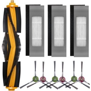 Rolborstels - hoofdborstel - Onderdelen geschikt - HEPA-filters - Geschikt Voor Ecovacs Deebot Ozmo 920/950/700/750/T5/T8/T8+/T8 AIVI/N8/N8+/N8 PRO/T9 - Vervangende onderdelen voor robotstofzuiger