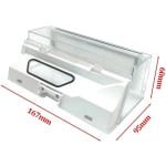 Stofbak compatibel met Stone S50- S55- S52- S6- S5 en S4. Accessoires en reserveonderdelen voor robotstofzuigers.