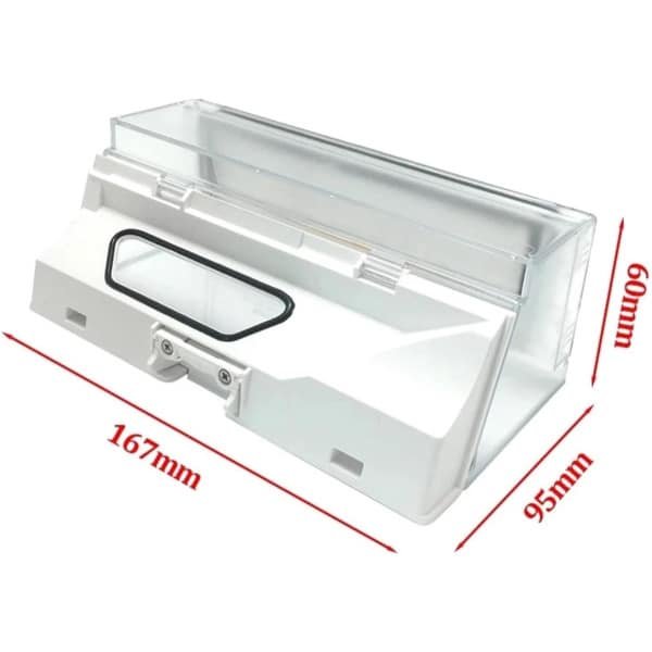 Stofbak compatibel met Stone S50- S55- S52- S6- S5 en S4. Accessoires en reserveonderdelen voor robotstofzuigers.