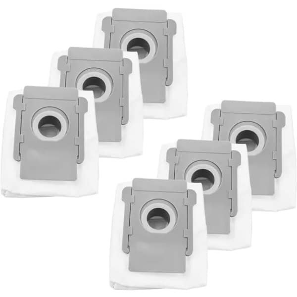 Stofzuiger zakken - geschikt voor iRobot Roomba i3 / i4 / i6 / i7 / i8 / E5 / E6 / S9+ / J7+ - Robotstofzuiger - Perfecte Pasvorm en Hoge Kwaliteit - 6 stuks