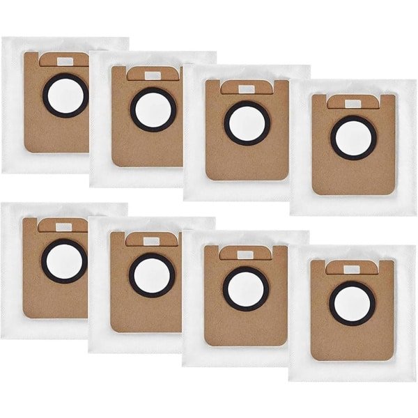 Stofzuigerzakken - Milieuvriendelijke stofzuigerzakken - Handige stofzakken - 8 herbruikbare stofzuigerzakken - Vervangende onderdelen voor robotstofzuigers