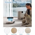 TriCut Borstel - Geschikt voor Dreame X40/X40 Pro/S30 Pro Ultra/X40 Ultra/L40 Ultra/X40 Master Zuigrobot - Anti-Klitten - Kookplaat Verwijdert Vervilt Haar - Vervangende Onderdelen - Borstel voor Robotstofzuigers