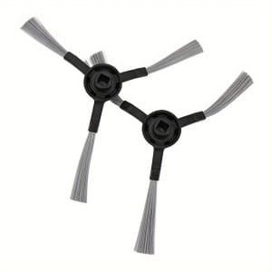 Twee zijborstels zijn compatibel met de Xiaomi STYTJ02YM robotstofzuiger en dweilaccessoires. Dit zijn de verbeterde 3C-zijborstels Geschikt voor de Mijia robotstofzuiger en dweil.
