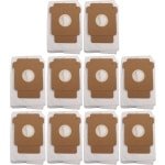 Verpakking van 10 stofzakken voor Roomba 105/Plus 405/Plus 505/Max 705/Combo 2 Essential robotstofzuigers- inhoud 3 liter- smeltgeblazen vezel en niet-geweven stof- geavanceerde filtratie