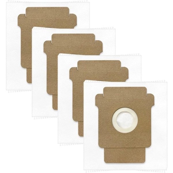 Verpakking van 4 stofzakken voor Roomba 105/Plus 405/Plus 505/Max 705/Combo 2 Essential robotstofzuigers- inhoud 3 liter- smeltgeblazen vezel en non-woven stof- geavanceerde filtratie