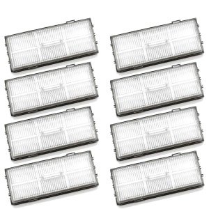 Vervangend filter geschikt voor Roborock S7 S7+ S7 Max Ultra S8 Pro Ultra S8+ S8 S7 MaxV S7 MaxV Plus T7S T7 plus T7S plus robotstofzuiger, wasbaar - harde vloerfilter, 8 stuks