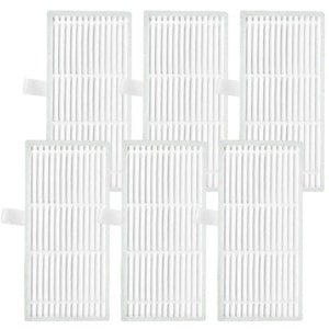 Vervangend wasbaar filter geschikt voor eufy robotstofzuiger Omni C20 - 6-pack inbegrepen