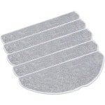 Vervangende Onderdelen - Dweilpads - 5 stuks - Geschikt voor Tapo RV20 Max Plus/Tapo RV20 Max/Tapo RV30 Max Plus/Tapo RV30 Max Robotstofzuiger - Accessoire