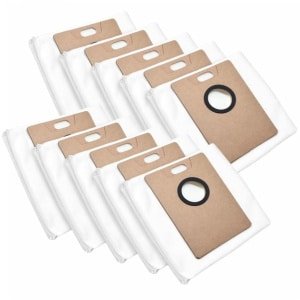 Vervangende Onderdelen - Stofzakken - 10 stuks - Compatibel met Tapo RV20 Max Plus/Tapo RV20 Max/Tapo RV30 Max Plus/Tapo RV30 Max Robotstofzuiger - Accessoire