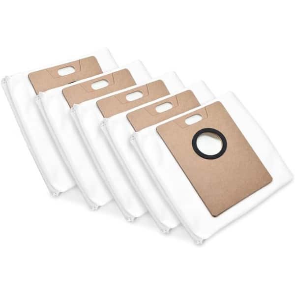 Vervangende Onderdelen - Stofzakken - 5 stuks - Geschikt voor Tapo RV20 Max Plus/Tapo RV20 Max/Tapo RV30 Max Plus/Tapo RV30 Max Robotstofzuiger - Accessoire